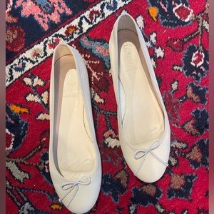 J Crew ballet flat nude 10.5